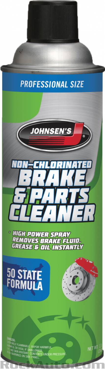 Johnson's non-chlorinated brake cleaner can and packaging